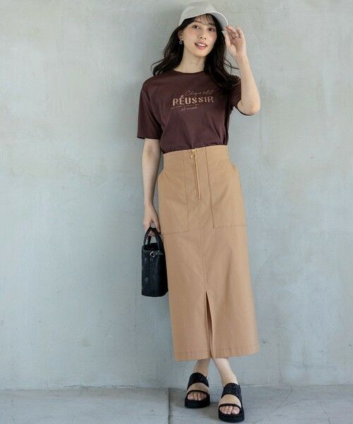 ANY SIS / エニィスィス ミニ・ひざ丈スカート | 【2WAY】フロントジップタイト スカート | 詳細25