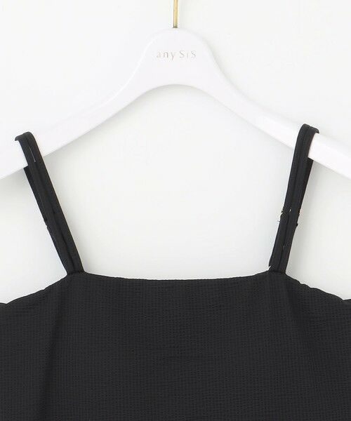 ナゴンスタンス水着　スイムウェア　キャミソール　トップス　38 ブラック ナゴンスタンス水着 スイムウェア キャミソール トップス 38