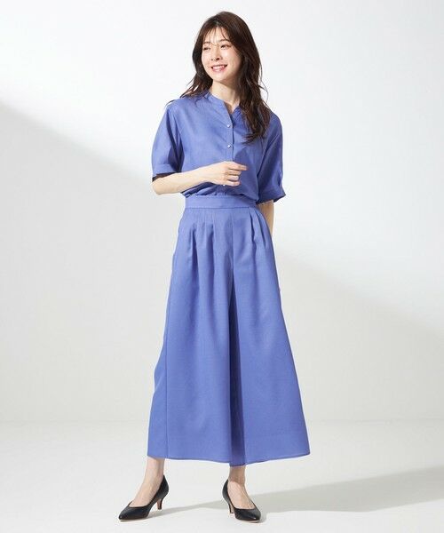 ANY SIS / エニィスィス シャツ・ブラウス | 【接触冷感・UVカット・速乾】スムージーポリエステル 2WAY ブラウス | 詳細2