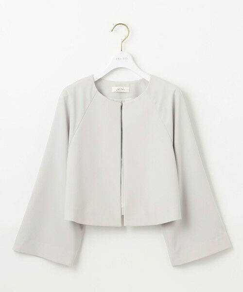ANY SIS / エニィスィス ノーカラージャケット | 【洗える】セレモニークロップド ジャケット | 詳細7