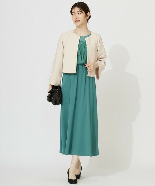 ANY SIS / エニィスィス ノーカラージャケット | 【洗える】セレモニークロップド ジャケット | 詳細11