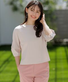 ANY SIS / エニィスィス カットソー | 【撥水・汗ジミ防止・UVケア・洗える】スーピマスムース クロップド Tシャツ