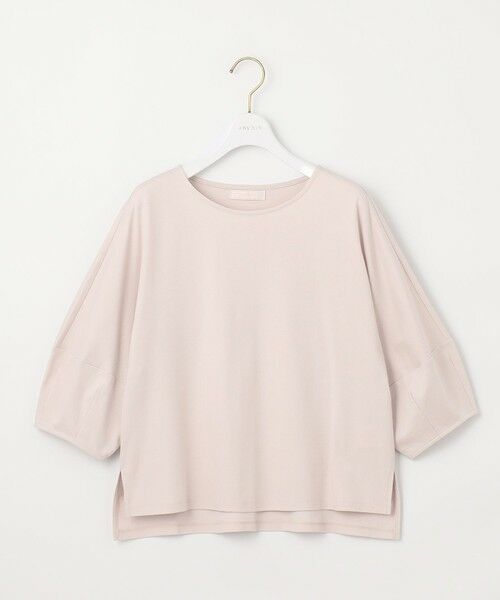 ANY SIS / エニィスィス カットソー | 【撥水・汗ジミ防止・UVケア・洗える】スーピマスムース クロップド Tシャツ | 詳細3