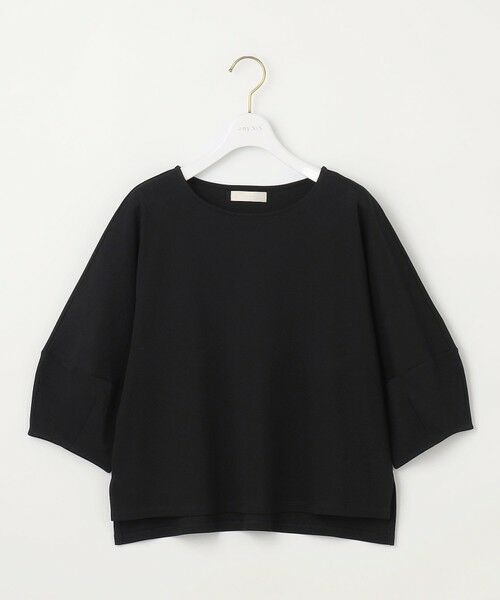 ANY SIS / エニィスィス カットソー | 【撥水・汗ジミ防止・UVケア・洗える】スーピマスムース クロップド Tシャツ | 詳細6