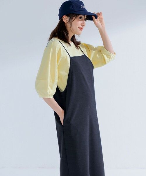 ANY SIS / エニィスィス カットソー | 【撥水・汗ジミ防止・UVケア・洗える】スーピマスムース クロップド Tシャツ | 詳細10