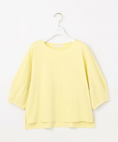 ANY SIS / エニィスィス カットソー | 【撥水・汗ジミ防止・UVケア・洗える】スーピマスムース クロップド Tシャツ | 詳細14