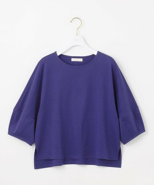 ANY SIS / エニィスィス カットソー | 【撥水・汗ジミ防止・UVケア・洗える】スーピマスムース クロップド Tシャツ | 詳細22