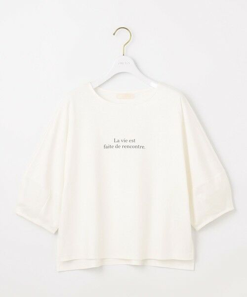 ANY SIS / エニィスィス カットソー | 【撥水・汗ジミ防止・UVケア・洗える】スーピマスムース クロップド Tシャツ | 詳細25