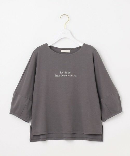 ANY SIS / エニィスィス カットソー | 【撥水・汗ジミ防止・UVケア・洗える】スーピマスムース クロップド Tシャツ | 詳細28