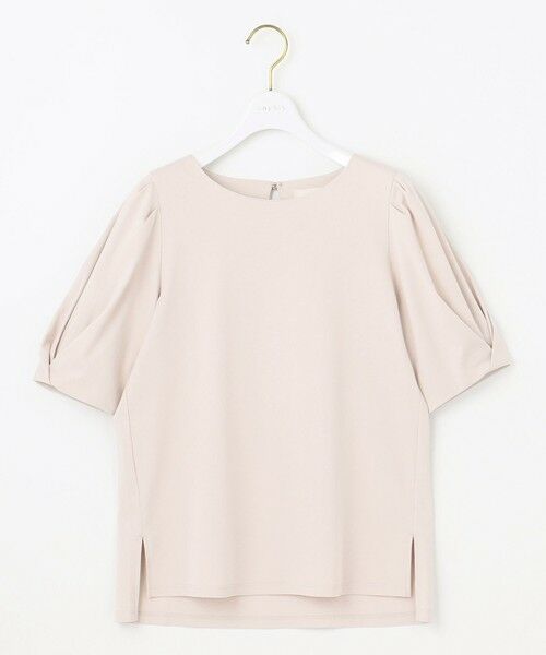 ANY SIS / エニィスィス カットソー | 【撥水・汗ジミ防止・UVケア・洗える】スーピマスムース 袖タック Tシャツ | 詳細3