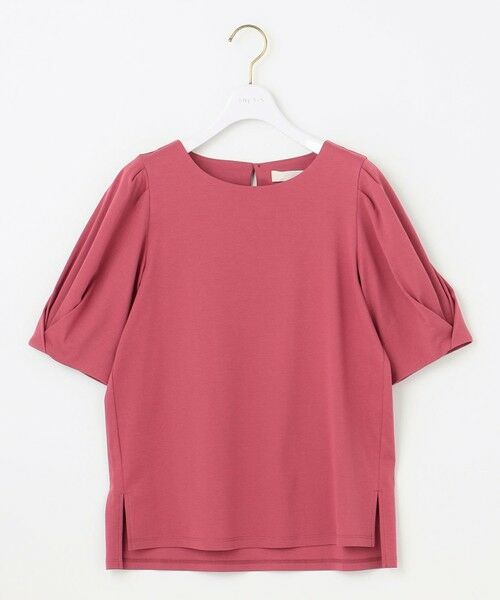 ANY SIS / エニィスィス カットソー | 【撥水・汗ジミ防止・UVケア・洗える】スーピマスムース 袖タック Tシャツ | 詳細9