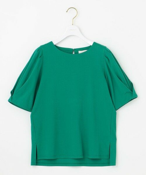 ANY SIS / エニィスィス カットソー | 【撥水・汗ジミ防止・UVケア・洗える】スーピマスムース 袖タック Tシャツ | 詳細21