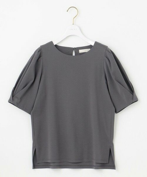 ANY SIS / エニィスィス カットソー | 【撥水・汗ジミ防止・UVケア・洗える】スーピマスムース 袖タック Tシャツ | 詳細27