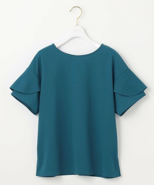 ANY SIS / エニィスィス カットソー | 【前後着用・UVケア・洗える】2WAYジョーゼットジャージーフリル カットソー | 詳細15