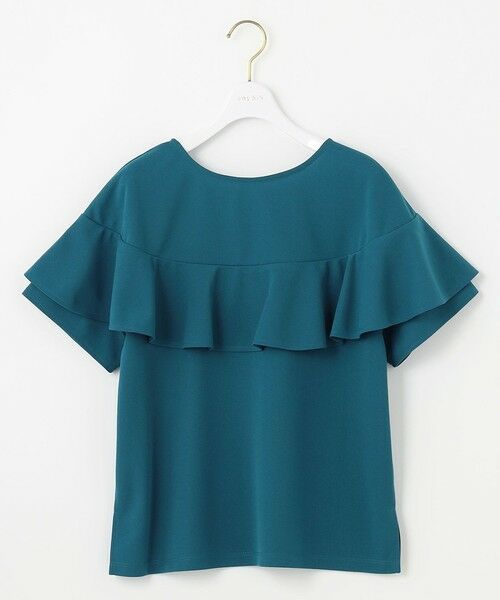 ANY SIS / エニィスィス カットソー | 【前後着用・UVケア・洗える】2WAYジョーゼットジャージーフリル カットソー | 詳細21