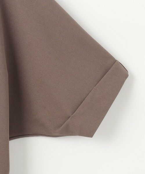 ANY SIS / エニィスィス カットソー | 【前後着用・UVケア・洗える】2WAYジョーゼットジャージードルマン カットソー | 詳細10