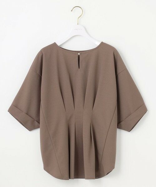 ANY SIS / エニィスィス カットソー | 【前後着用・UVケア・洗える】2WAYジョーゼットジャージードルマン カットソー | 詳細13