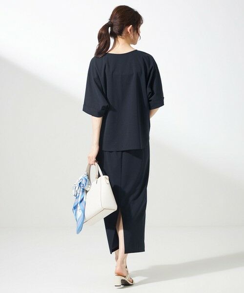 Y's ワイズ　シワ加工重ね着カットソー2 Y's BORN PRODUCT] THIN COTTON TWILL DOUBLE FRONT BIG BLOUSE