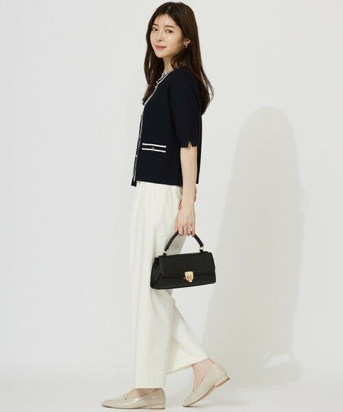 ANY SIS / エニィスィス カーディガン・ボレロ | 【UVカット・洗える】リンクスバイカラー カーディガン | 詳細6