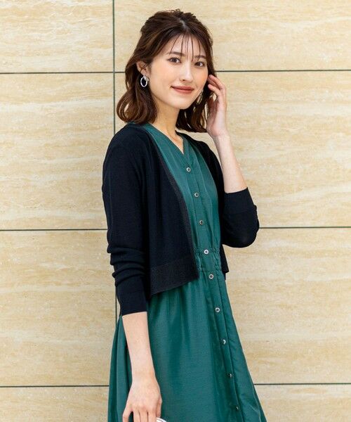 kayme✨現行タグ ケイミー 洗えるショートカーディガン 伸縮性