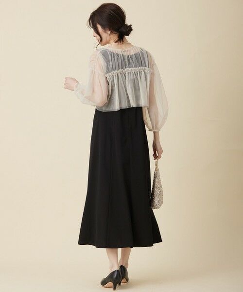 ANY SIS / エニィスィス ドレス | 【Lily Calin】チュールフリルトップス×ドレスセット | 詳細3