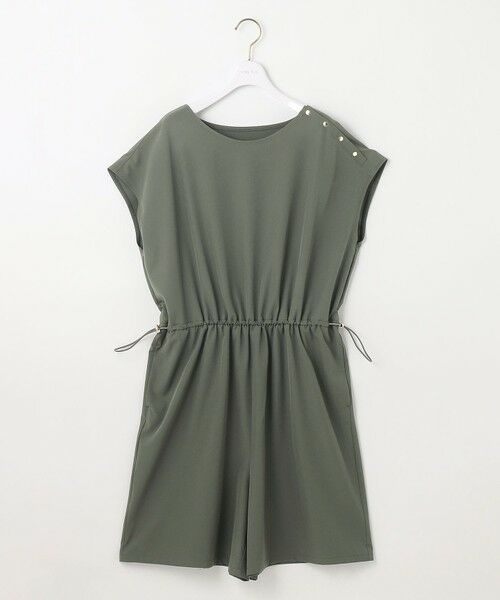 ANY SIS / エニィスィス サロペット・オールインワン | 【撥水・UVカット・洗える】ラッシュガードシリーズ ショートサロペット | 詳細11