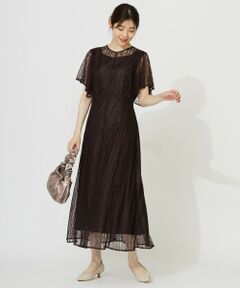 ANY SIS / エニィスィス ドレス | 【洗える】ストライプレーシー ドレス