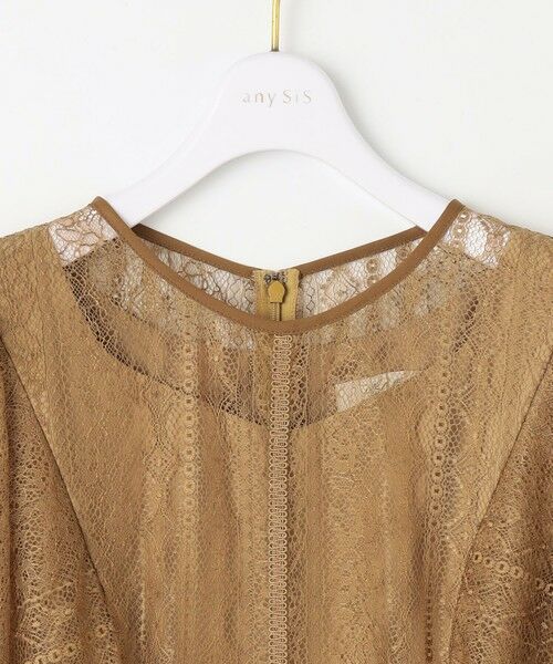 ANY SIS / エニィスィス ドレス | 【洗える】ストライプレーシー ドレス | 詳細9