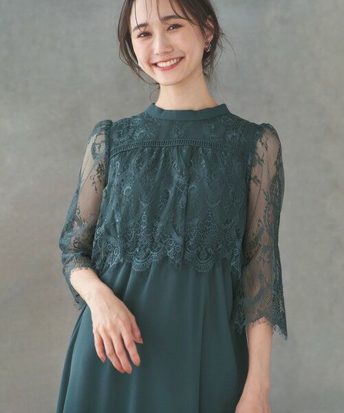 ANY SIS / エニィスィス ドレス | 【洗える】レーシーケープ ドレス | 詳細3