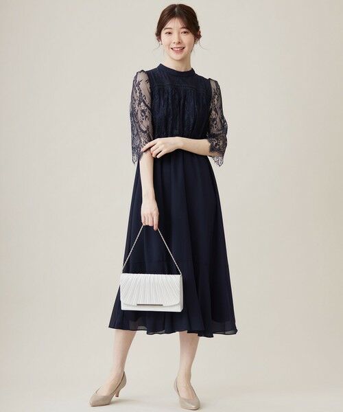 ANY SIS / エニィスィス ドレス | 【洗える】レーシーケープ ドレス | 詳細11