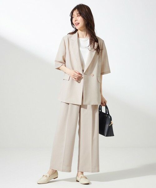 ANY SIS / エニィスィス その他パンツ | 【接触冷感・速乾・UVカット・洗える】スイートクール ワイドパンツ | 詳細8