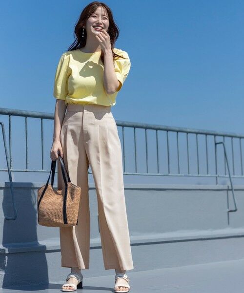 ANY SIS / エニィスィス その他パンツ | 【接触冷感・速乾・UVカット・洗える】スイートクール ワイドパンツ | 詳細5