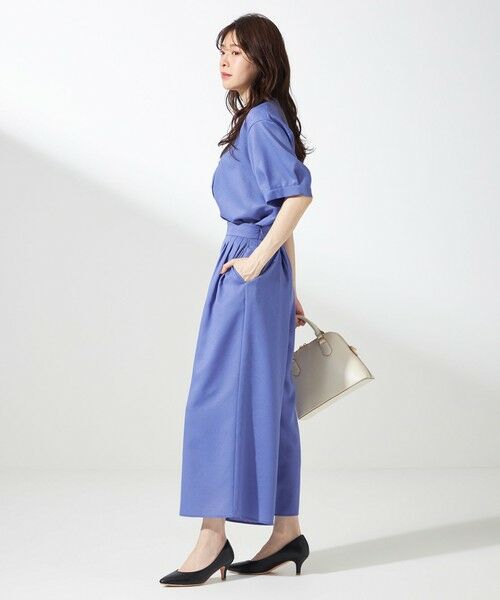 ANY SIS / エニィスィス その他パンツ | 【接触冷感・UVカット・速乾】スムージーポリエステルタックフレア パンツ | 詳細7