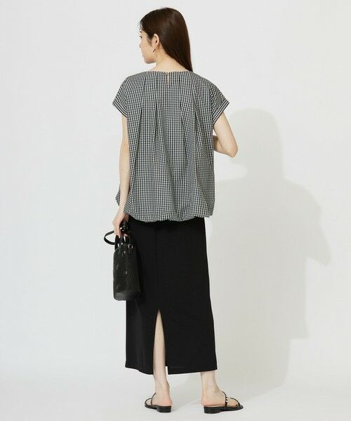 ANY SIS / エニィスィス ミニ・ひざ丈スカート | 【UVケア ・ストレッチ・洗える】2WAYジョーゼットジャージーナロー スカート | 詳細9