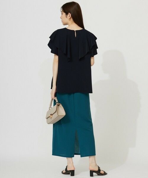 ANY SIS / エニィスィス シャツ・ブラウス | 【接触冷感・吸水速乾・UVカット】サラキレイ フリル ブラウス | 詳細17