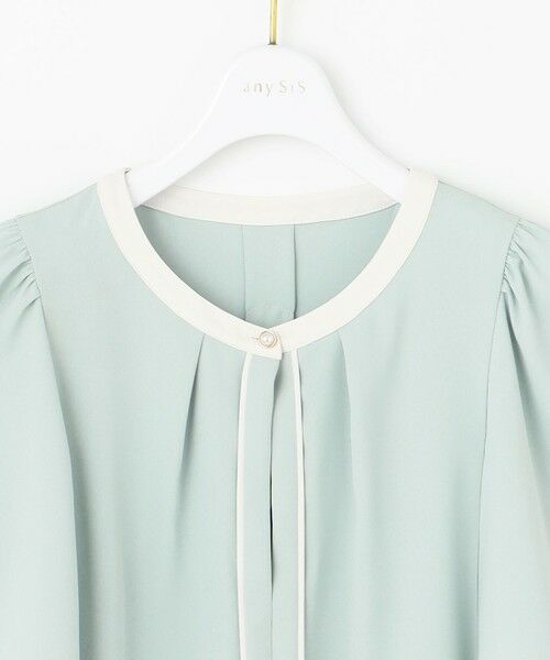 ANY SIS / エニィスィス シャツ・ブラウス | 【洗える】バイカラーフレア ブラウス | 詳細8