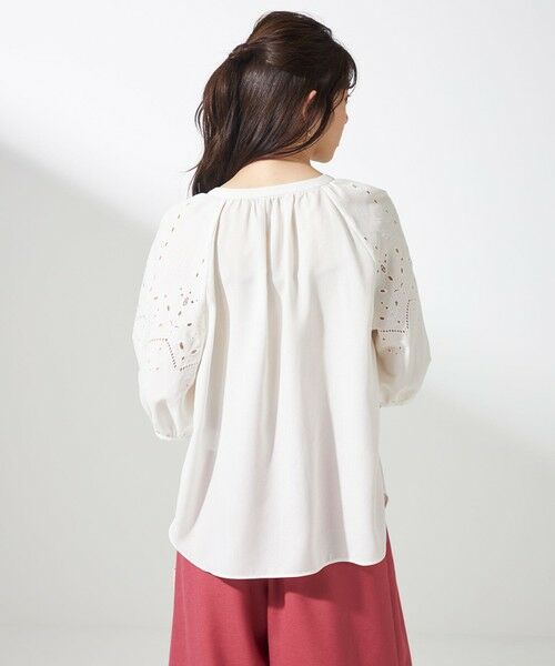 ANY SIS / エニィスィス シャツ・ブラウス | 【洗える】カットワークエンブロイダリー ブラウス | 詳細6