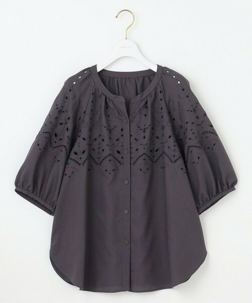 ANY SIS / エニィスィス シャツ・ブラウス | 【洗える】カットワークエンブロイダリー ブラウス | 詳細7