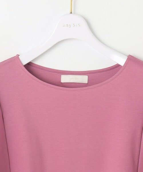 ANY SIS / エニィスィス カットソー | 【接触冷感・UVケア】着映えフリルスリーブ カットソー | 詳細6