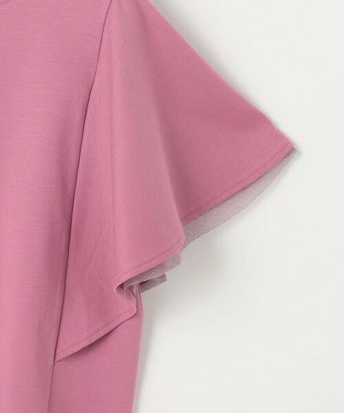 ANY SIS / エニィスィス カットソー | 【接触冷感・UVケア】着映えフリルスリーブ カットソー | 詳細7