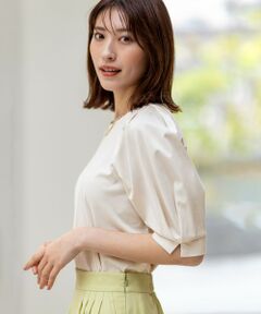 ANY SIS / エニィスィス カットソー | 【接触冷感・UVケア】着映えタックスリーブ カットソー