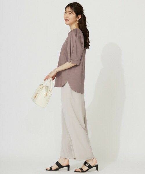 ANY SIS / エニィスィス カットソー | 【接触冷感・UVケア】着映えタックスリーブ カットソー | 詳細11