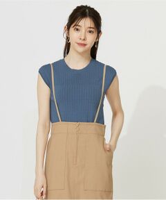 ANY SIS / エニィスィス ニット・セーター | 【洗える】レーシ−ディテールフレンチ ニット