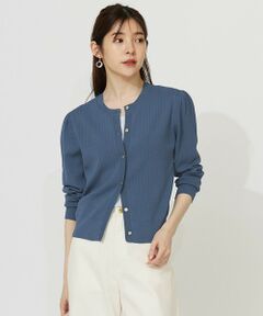 ANY SIS / エニィスィス ニット・セーター | 【洗える】レーシーディテール カーディガン