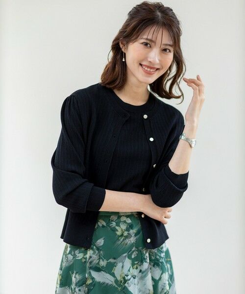 ANY SIS / エニィスィス ニット・セーター | 【洗える】レーシーディテール カーディガン | 詳細5