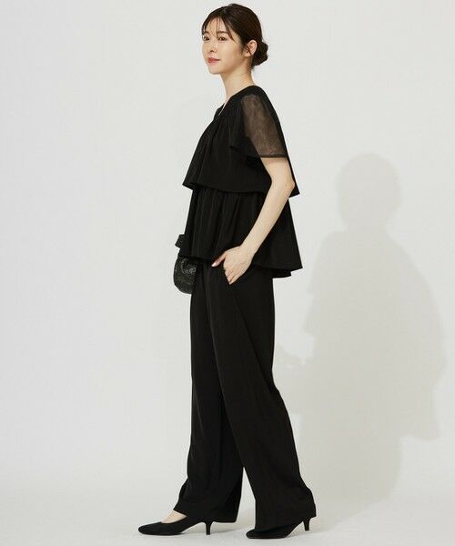 ANY SIS / エニィスィス セットアップ | 【洗える】ティアードトップス×ワイドパンツSET | 詳細2