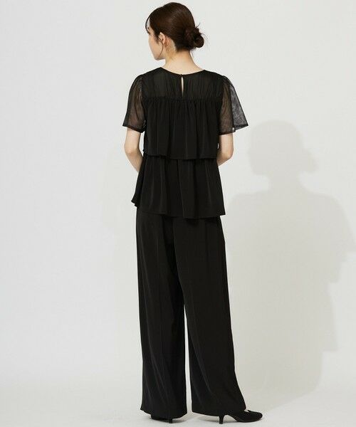 ANY SIS / エニィスィス セットアップ | 【洗える】ティアードトップス×ワイドパンツSET | 詳細3