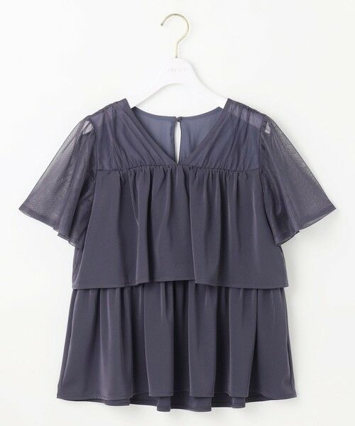 ANY SIS / エニィスィス セットアップ | 【洗える】ティアードトップス×ワイドパンツSET | 詳細8