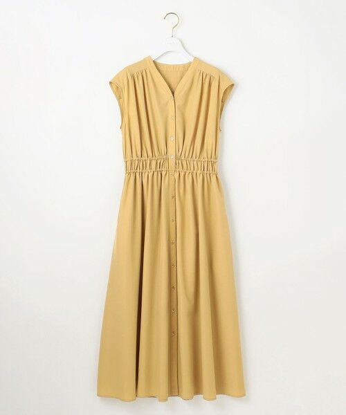 ANY SIS / エニィスィス ロング・マキシ丈ワンピース | 【洗える】フロントボタンギャザー ワンピース | 詳細7