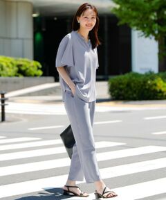 ANY SIS / エニィスィス その他パンツ | 【接触冷感・吸水速乾・UVカット】サラキレイ テーパードパンツ